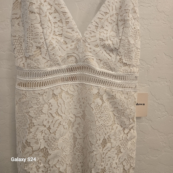 Revolve Superdown Remi Lace Mini Coctail Dress Size XS NEW!🤍🤍 - Picture 6 of 10